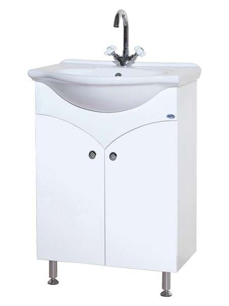 Тумба с раковиной Bellezza Софи 60 белая