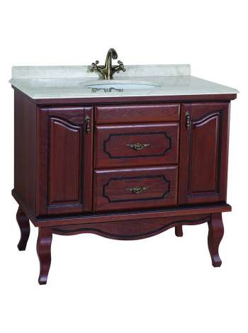 Тумба с раковиной Bellezza Рим 110 вишня