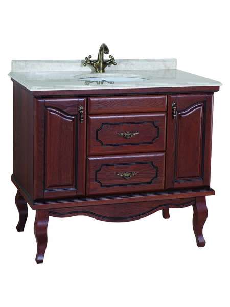 Тумба с раковиной Bellezza Рим 110 вишня