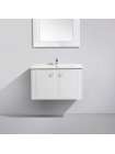 Тумба с раковиной BelBagno Atria 83 bianco lucido