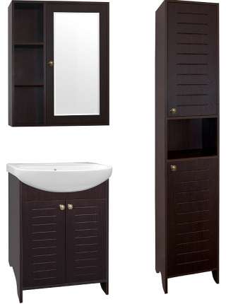 Тумба с раковиной Style Line Кантри 65 венге