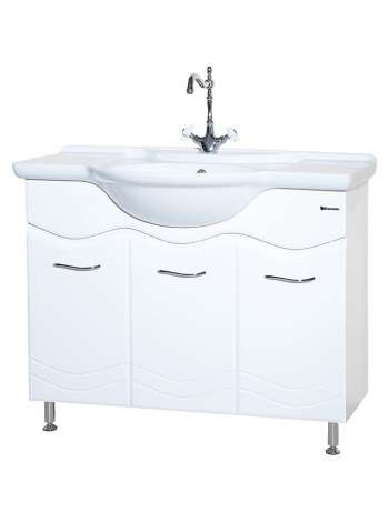 Тумба с раковиной Bellezza Мари 105 белая