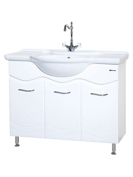 Тумба с раковиной Bellezza Мари 105 белая