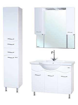 Тумба с раковиной Bellezza Мари 105 белая