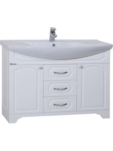 Тумба с раковиной Bellezza Камелия 105 белая