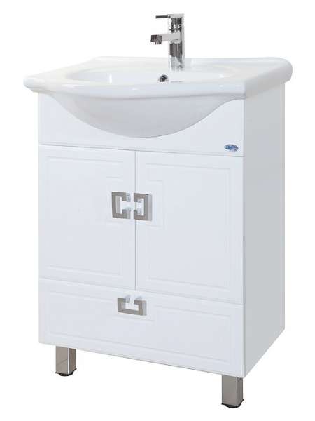 Тумба с раковиной Bellezza Миа 60 с нижним ящиком