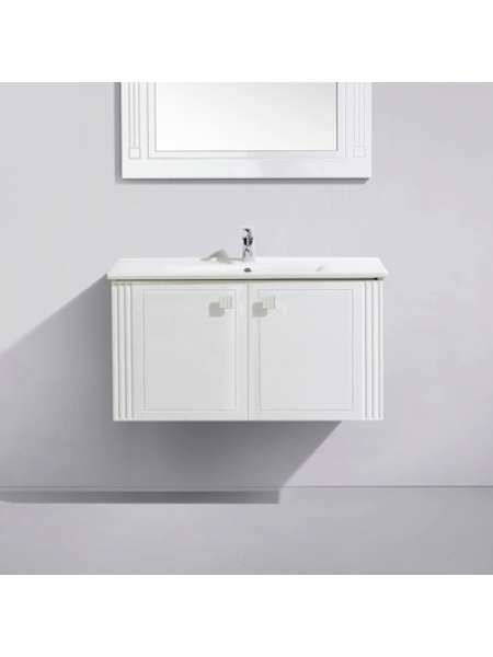 Тумба с раковиной BelBagno Atria 100 bianco lucido