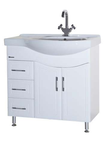 Тумба с раковиной Bellezza Коралл 85 L