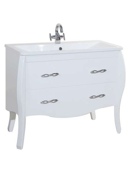 Тумба с раковиной Bellezza Грация 90 белая