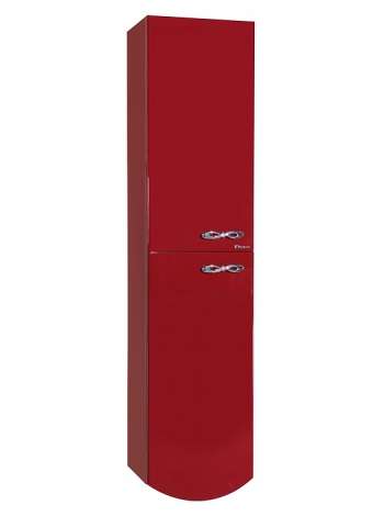 Шкаф-пенал Bellezza Версаль 40 L красный 2 двери