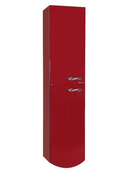 Шкаф-пенал Bellezza Версаль 40 L красный 2 двери