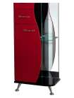 Шкаф-пенал Bellezza Рио 50 L красный с черным