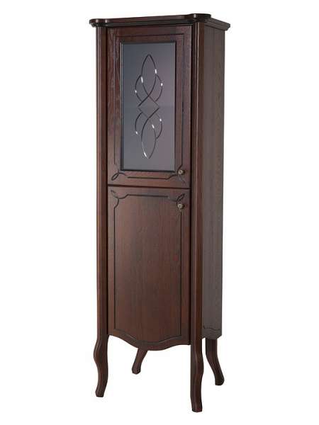 Шкаф-пенал Bellezza Грация Люкс 60 L вишня