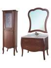 Шкаф-пенал Bellezza Грация Люкс 60 L вишня