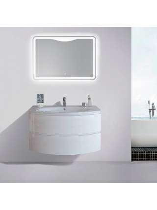 Тумба с раковиной BelBagno Prospero 100 bianco lucido