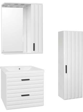 Тумба с раковиной Style Line Агава 70 Plus белая