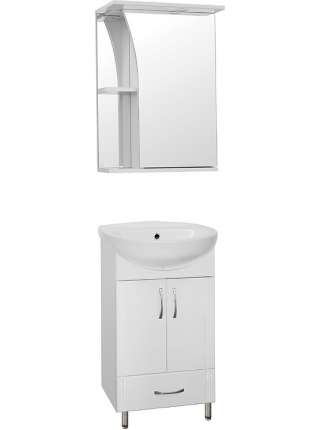 Тумба с раковиной Style Line Эко Стандарт №9/1Б 50 белая