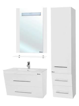 Тумба с раковиной Bellezza Берта подвесная 75 белая
