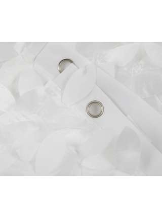 Штора для ванной Carnation Home Fashions Jasmine White