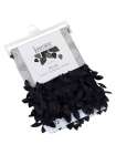 Штора для ванной Carnation Home Fashions Jasmine White/Black