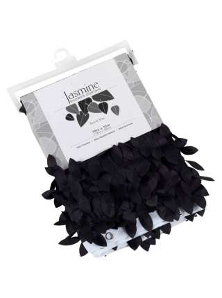 Штора для ванной Carnation Home Fashions Jasmine White/Black