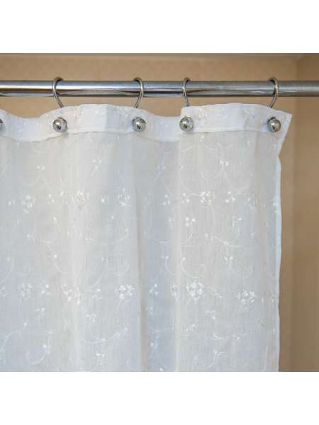 Шторка для ванной Arti-Deco Pampa White Шторка 180х200 + Liso White APAM1820W-2
