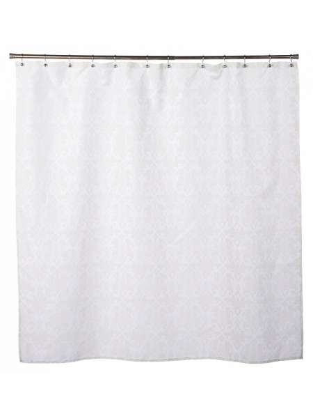 Штора для ванной Carnation Home Fashions Damask Ivory