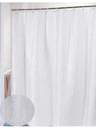 Штора для ванной Carnation Home Fashions Damask Ivory