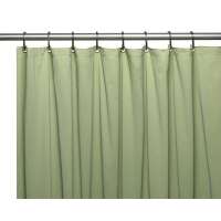 Шторка защитная, 1.83 м, винил, салатовый, серия Gauge, Carnation Home Fashions