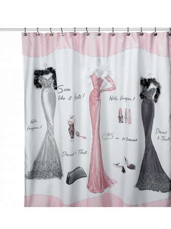 Штора для ванной Avanti Dressed to Thrill