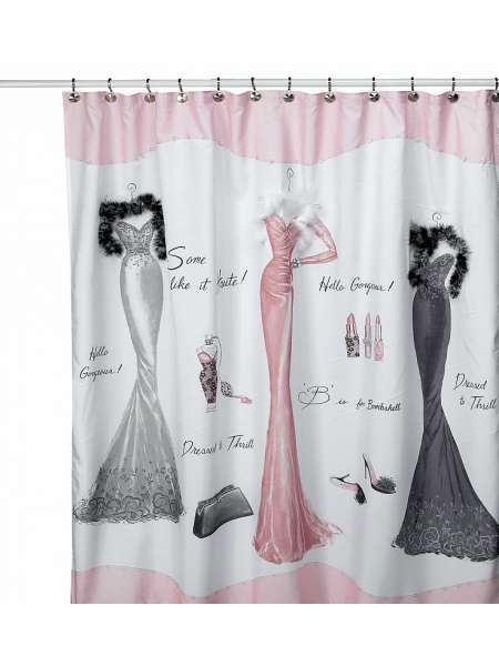 Штора для ванной Avanti Dressed to Thrill