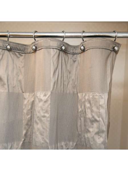 Шторка для ванной 300x200 cм. Arti-Deco Cairo Blance 300х200 серо-зелёная + Liso White ACAI3020BL-2