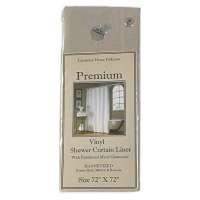 Шторка защитная, 183 см, винил, натуральный, серия Gauge, Carnation Home Fashions