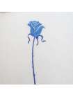 Штора для ванной Arti-Deco Rosas C. Blue 180x200