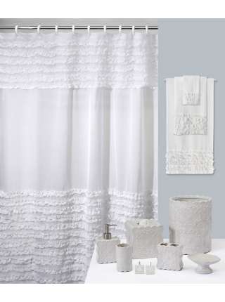 Штора для ванной Creative Bath Ruffles