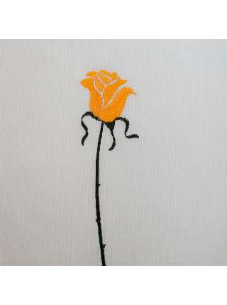 Штора для ванной Arti-Deco Rosas C. Yellow 180x200