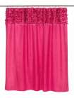 Штора для ванной Carnation Home Fashions Jasmine Raspberry