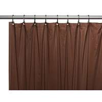 Шторка защитная, 1.83 м, винил, коричневый, серия Gauge, Carnation Home Fashions