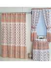 Штора для ванной Carnation Home Fashions South Beach