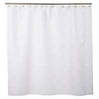 Шторка для ванной, 1.83 м, полиэстер, слоновая кость, серия Damask, Carnation Home Fashions