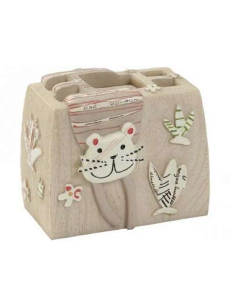 Стакан для зубных щеток Creative bath Animal Crackers ANC60NAT