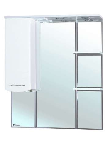 Зеркало-шкаф Bellezza Мари 85 L белый