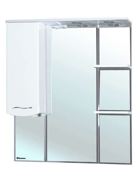 Зеркало-шкаф Bellezza Мари 85 L белый