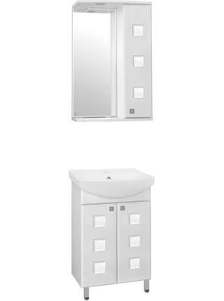 Тумба с раковиной Style Line Крокус 50 белая