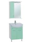 Зеркало-шкаф Bellezza Астра 60 L салатовый