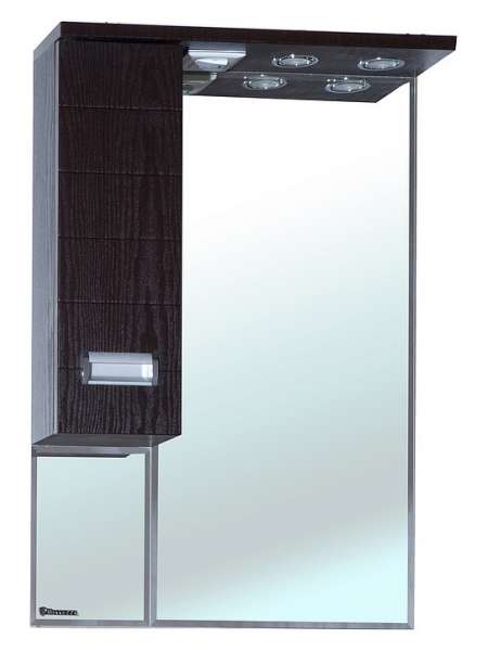Зеркало-шкаф Bellezza Сиена 70 L венге