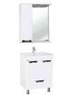 Зеркало-шкаф Bellezza Симона 60 L белый