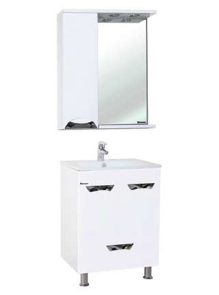 Зеркало-шкаф Bellezza Симона 60 L белый