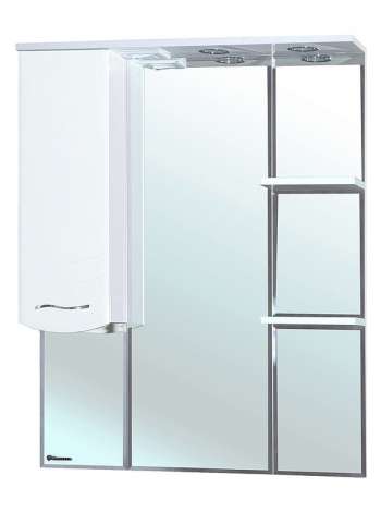 Зеркало-шкаф Bellezza Мари 75 L белый