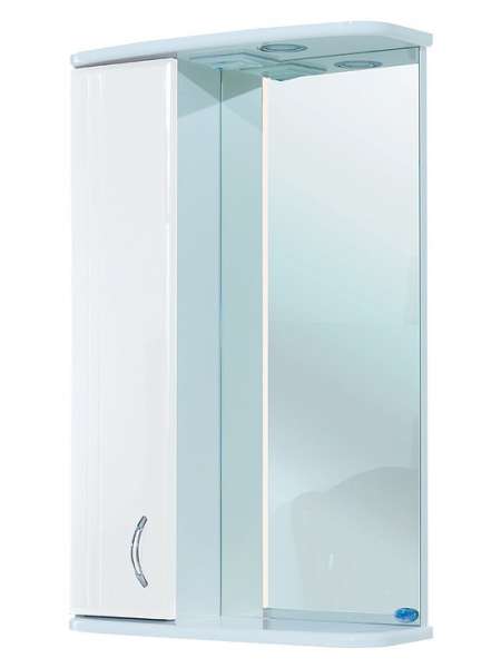 Зеркало-шкаф Bellezza Астра 50 L белый